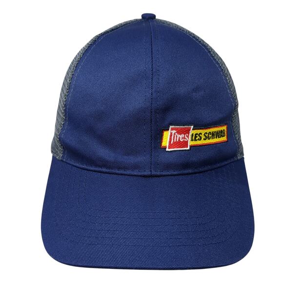 Tires Les Schwab Snapback Trucker Hat Blue One Size Adjustable Price Busters - Picture 1 of 10